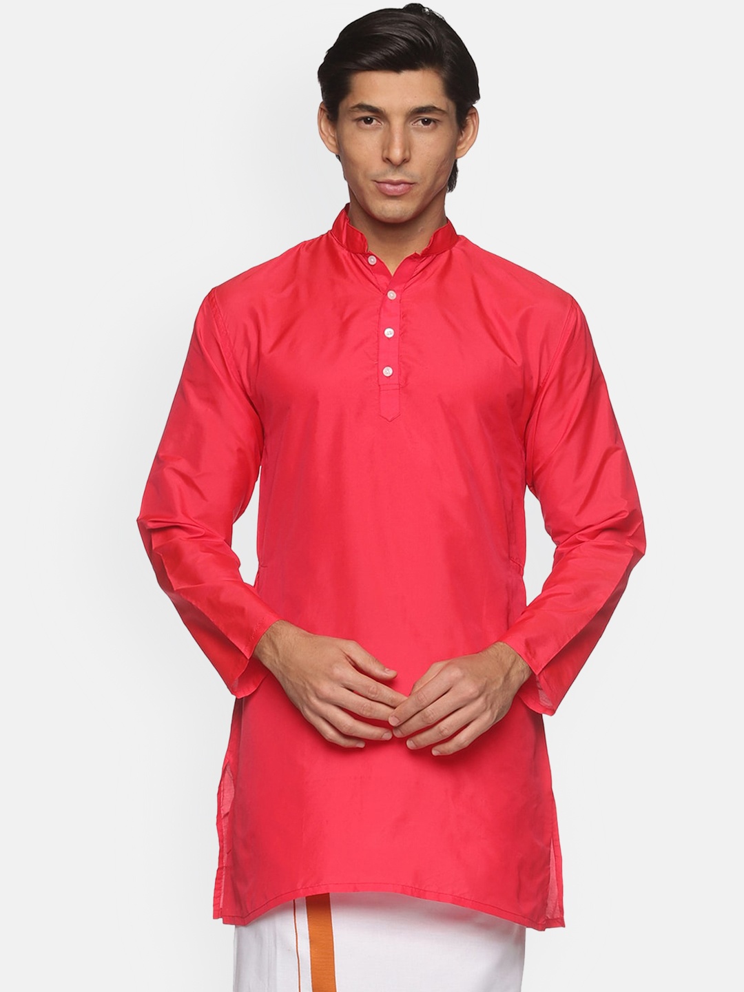 

Sethukrishna Men Rose Handloom Kurta