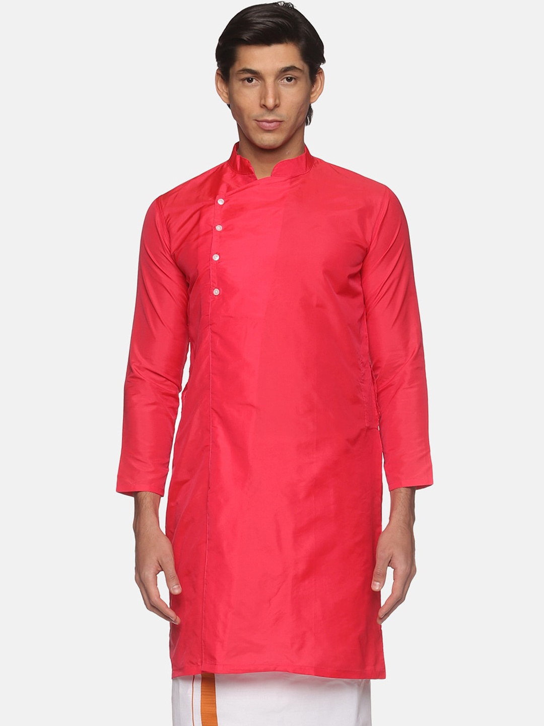 

Sethukrishna Men Rose Handloom Kurta