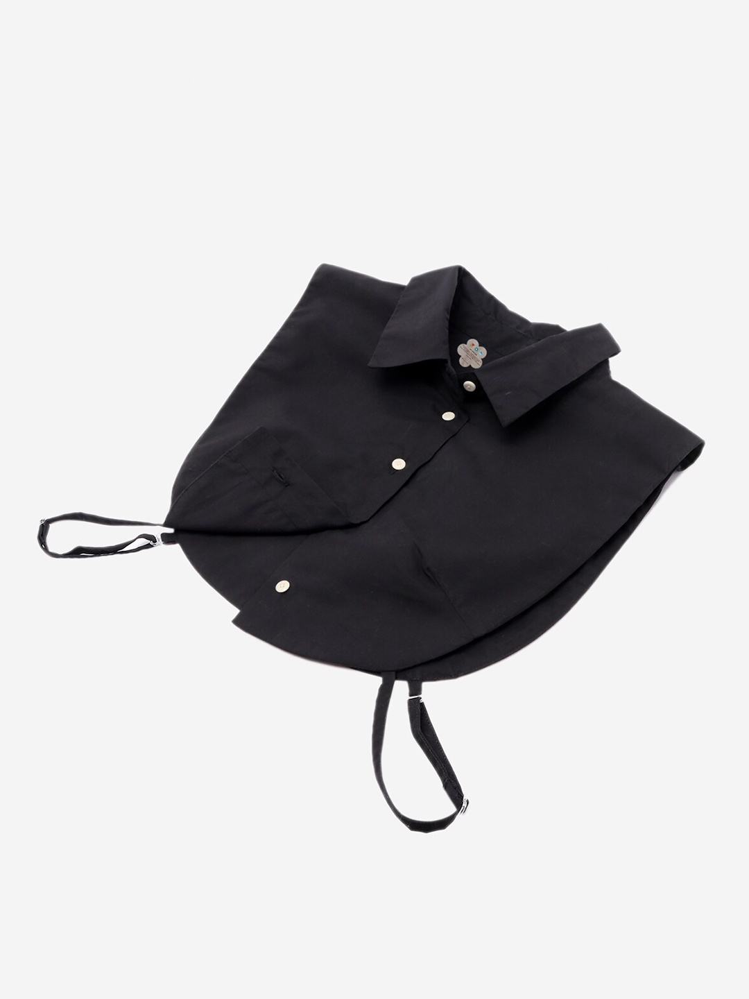 

Anaario Women Black Mock Collar