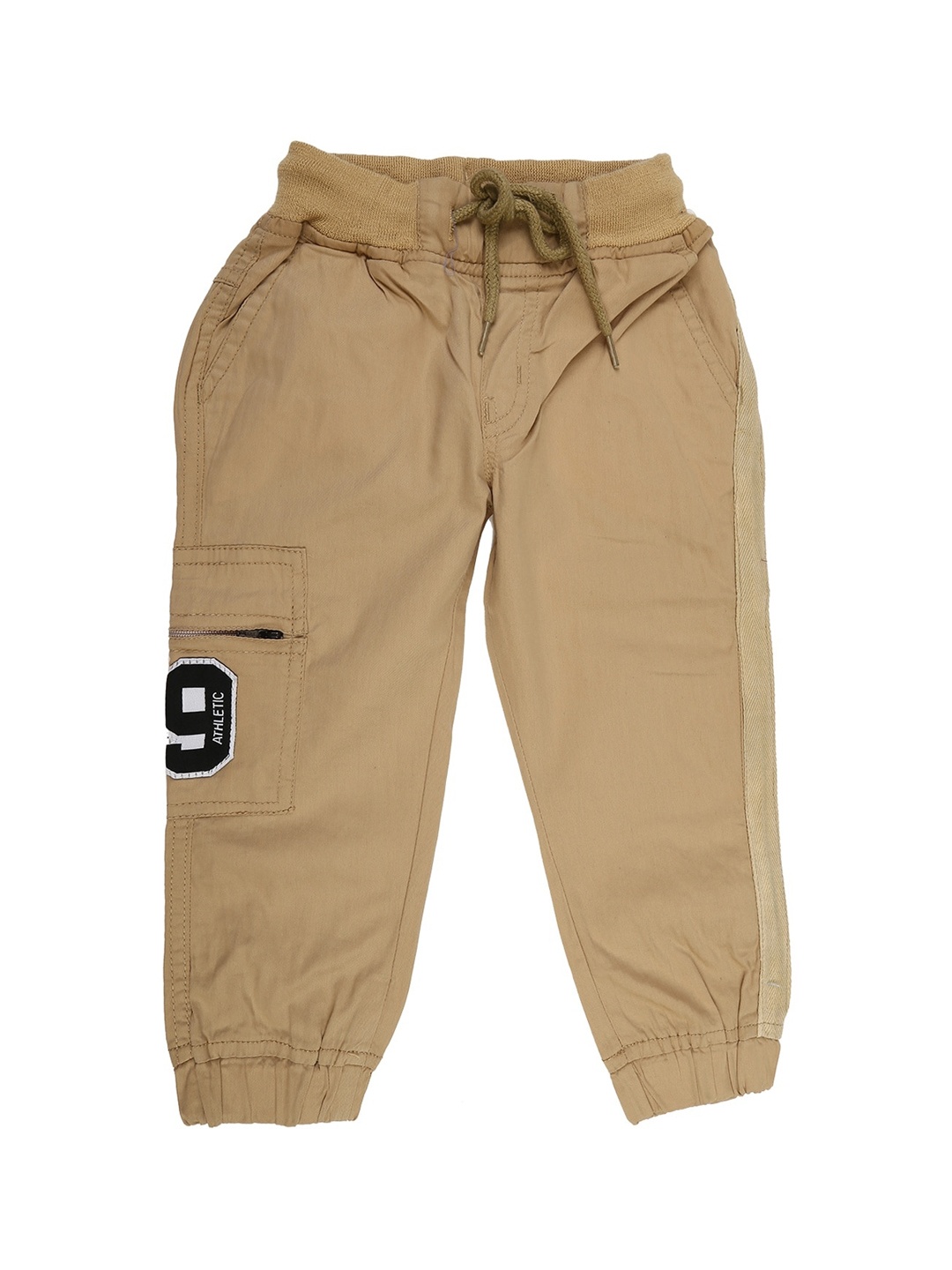 

V-Mart Boys Beige Solid Classic Joggers