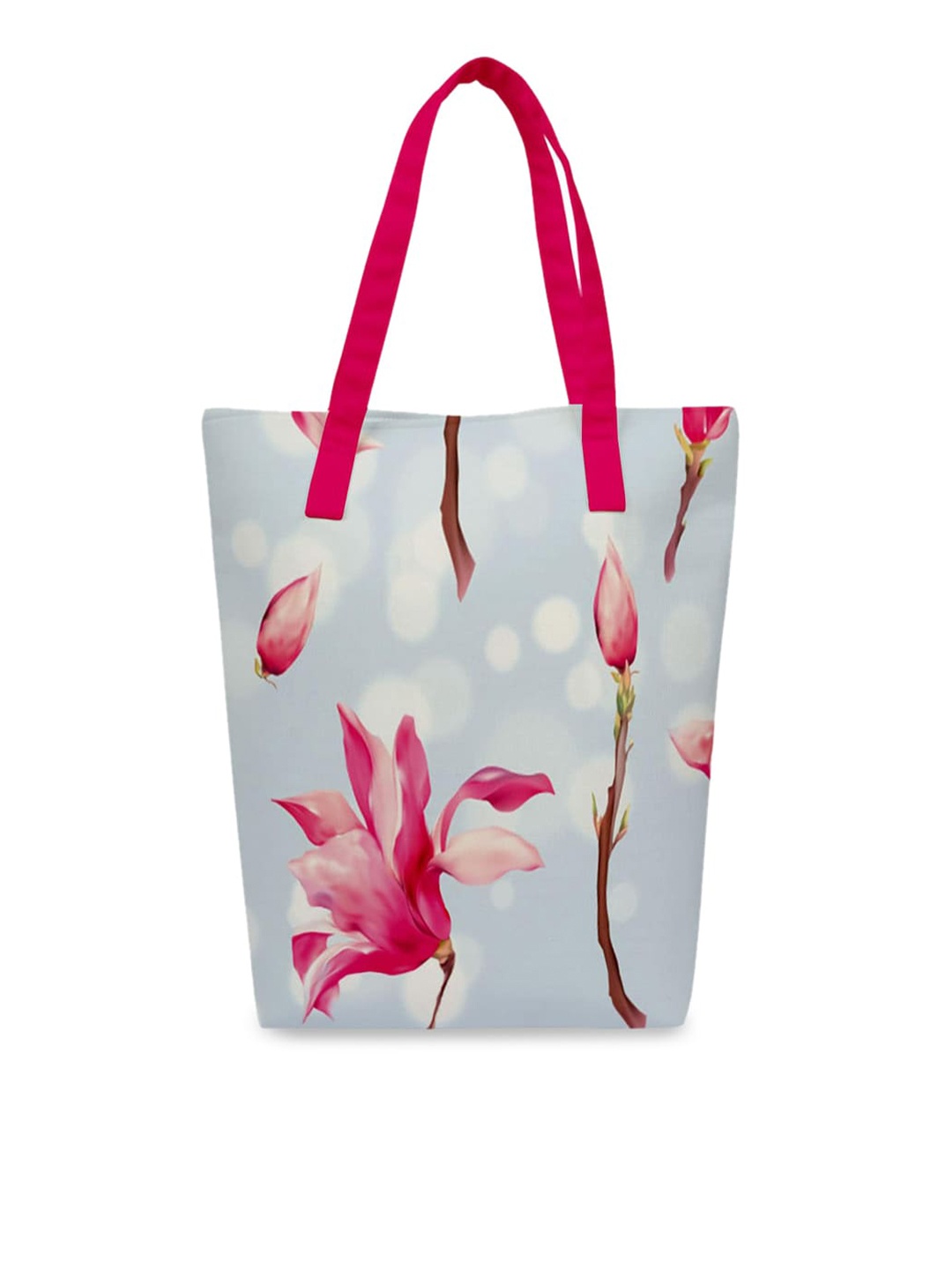 

Crazy Corner Blue Printed Shopper Tote Bag