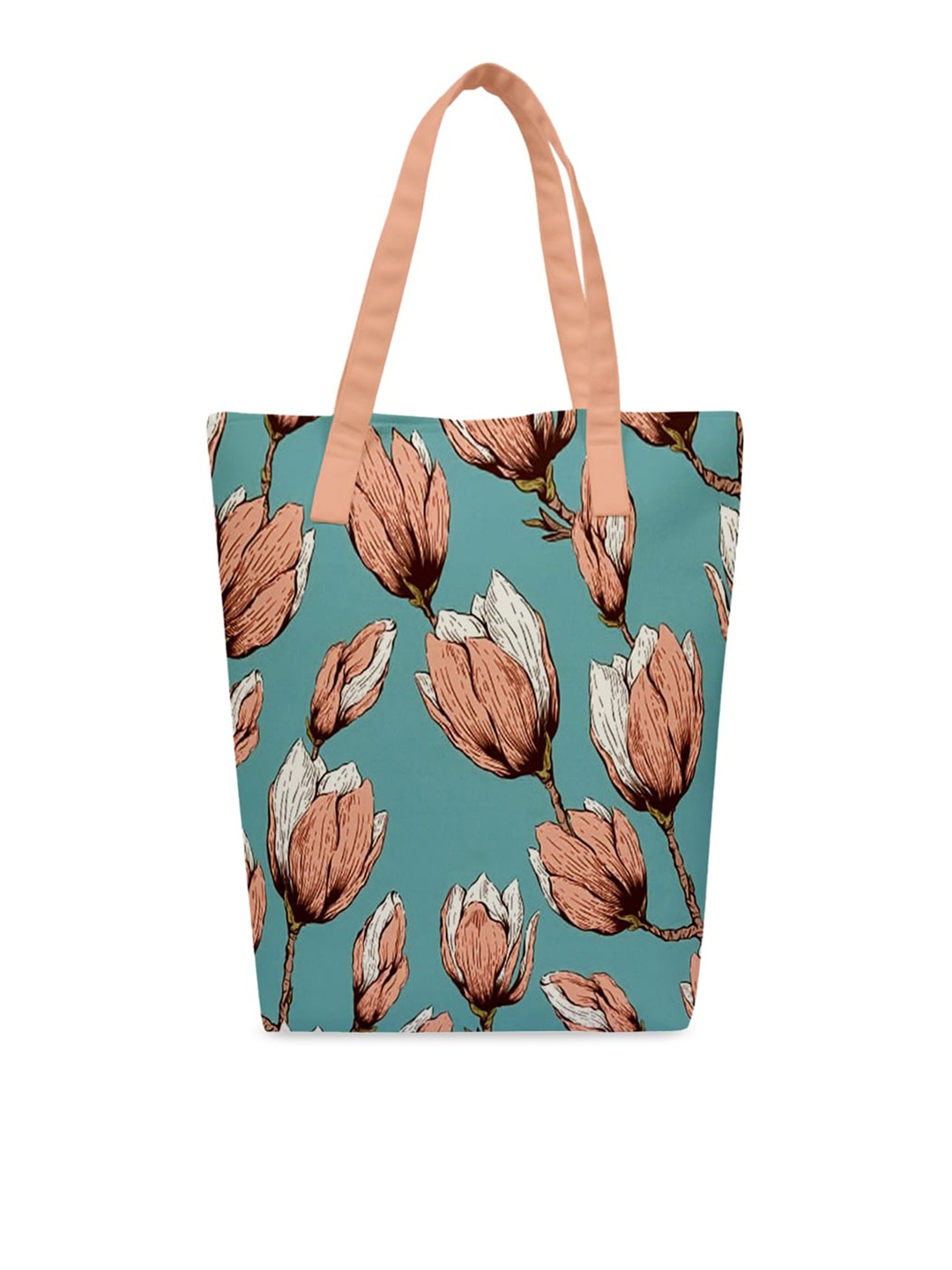 

Crazy Corner Blue Printed Shopper Tote Bag