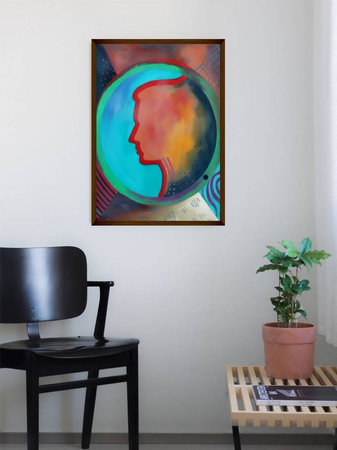 

The Art House Abstract Painting Wall Art, Blue