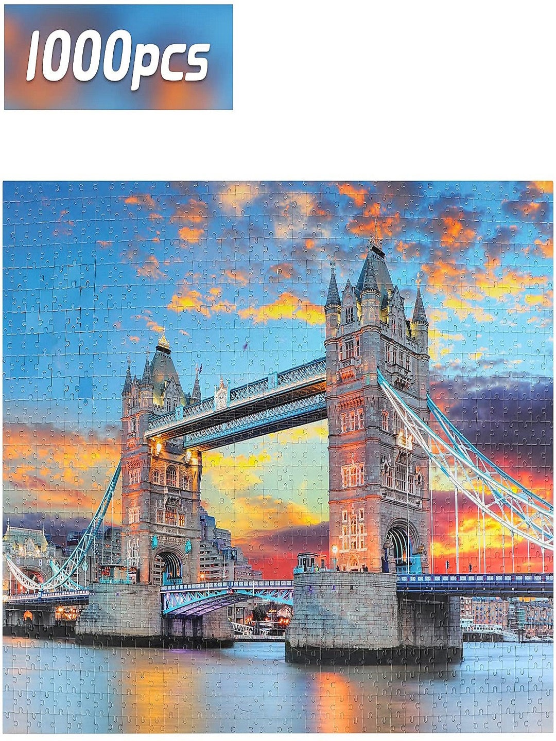 

CHOCOZONE Unisex Kids Multi-Coloured Jigsaw Puzzle Activity Games