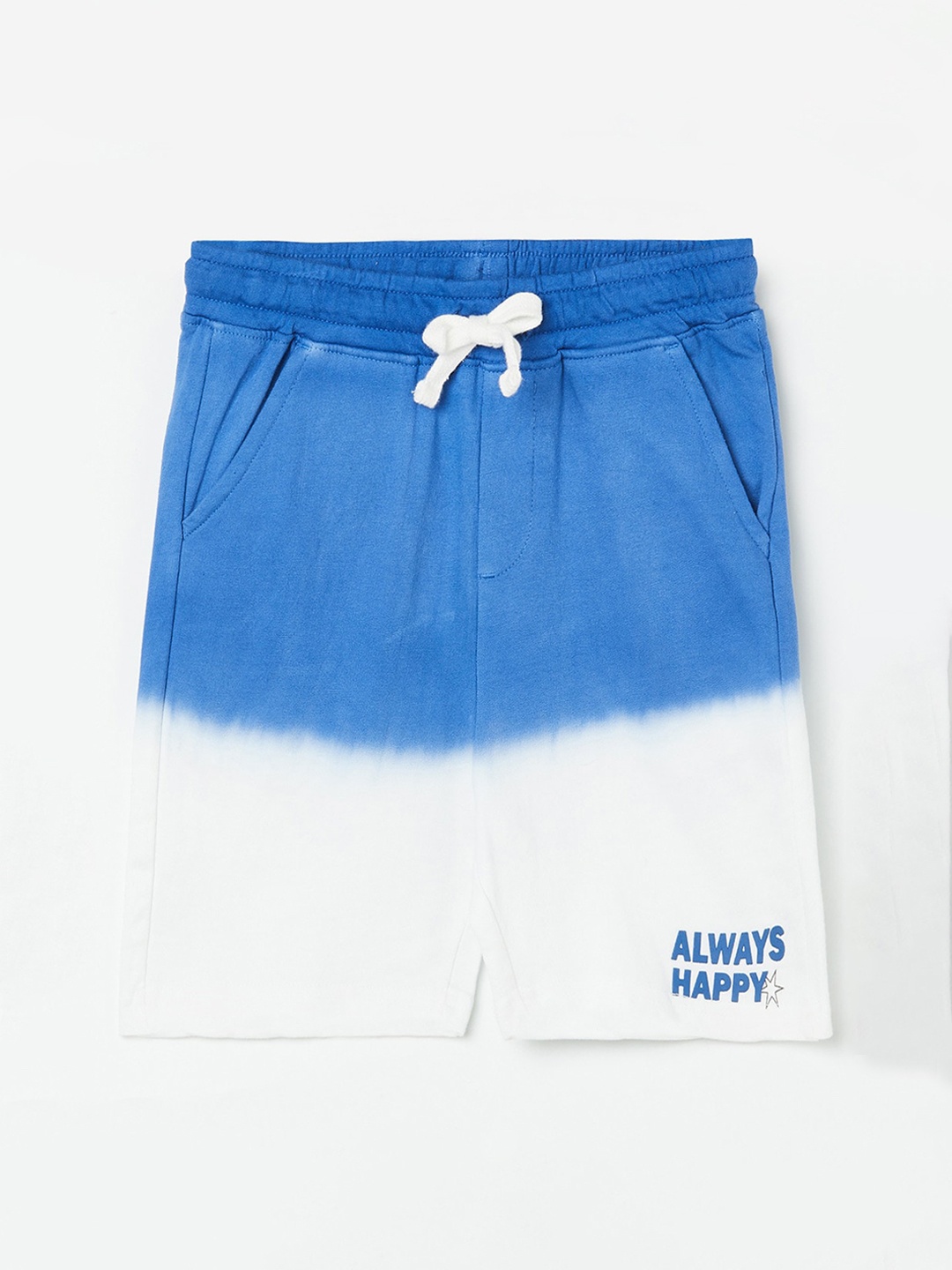 

Bossini Boys Blue Ombre Printed Cotton Shorts