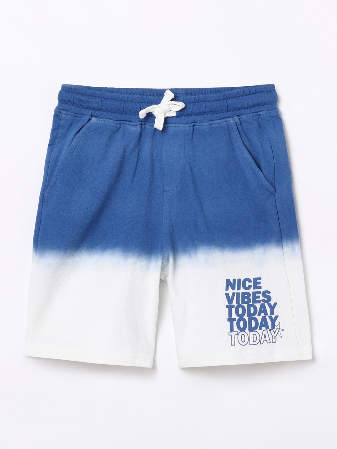 

Bossini Boys Blue Colourblocked Shorts