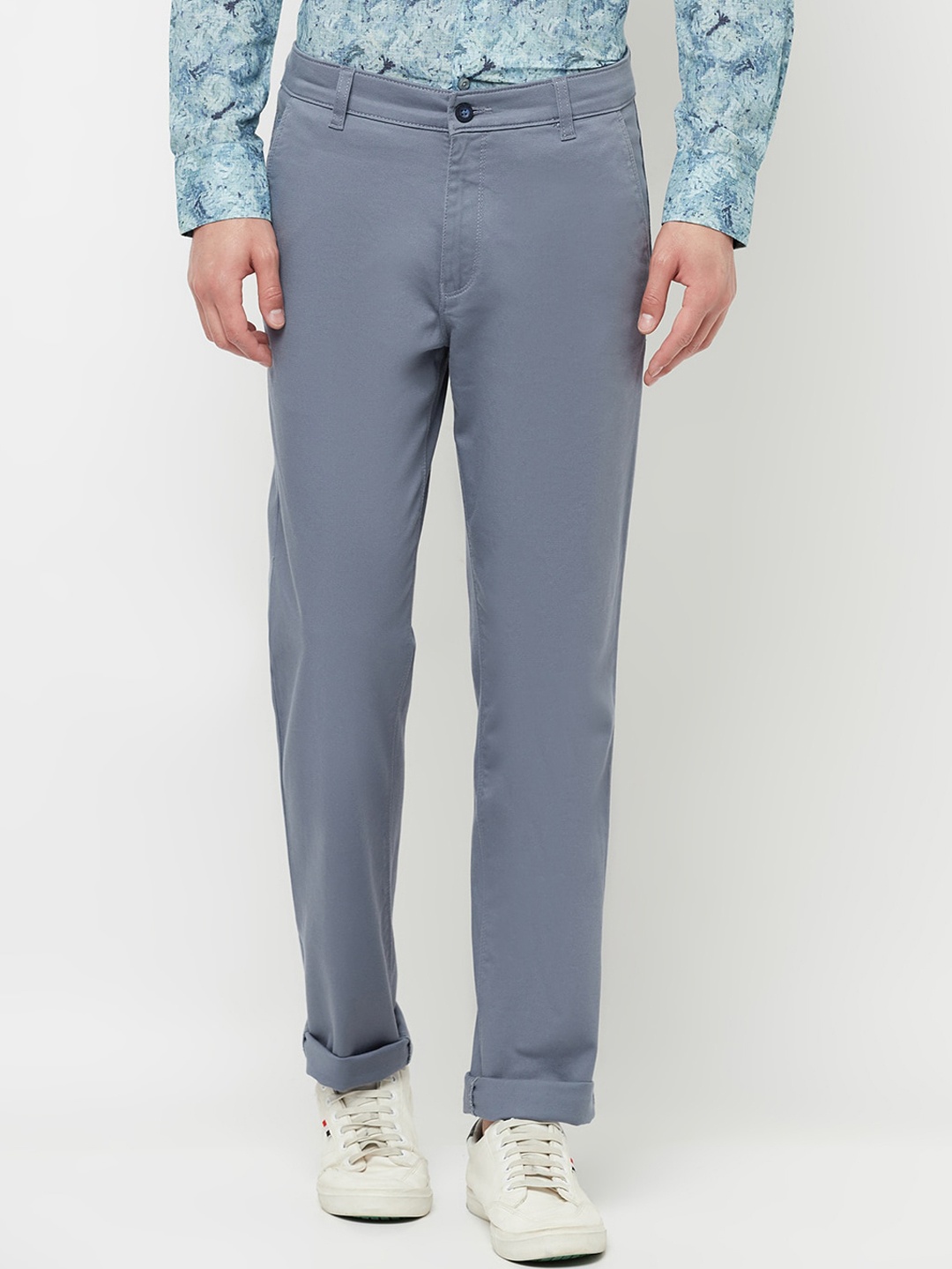 

Crimsoune Club Men Blue Casual Trousers
