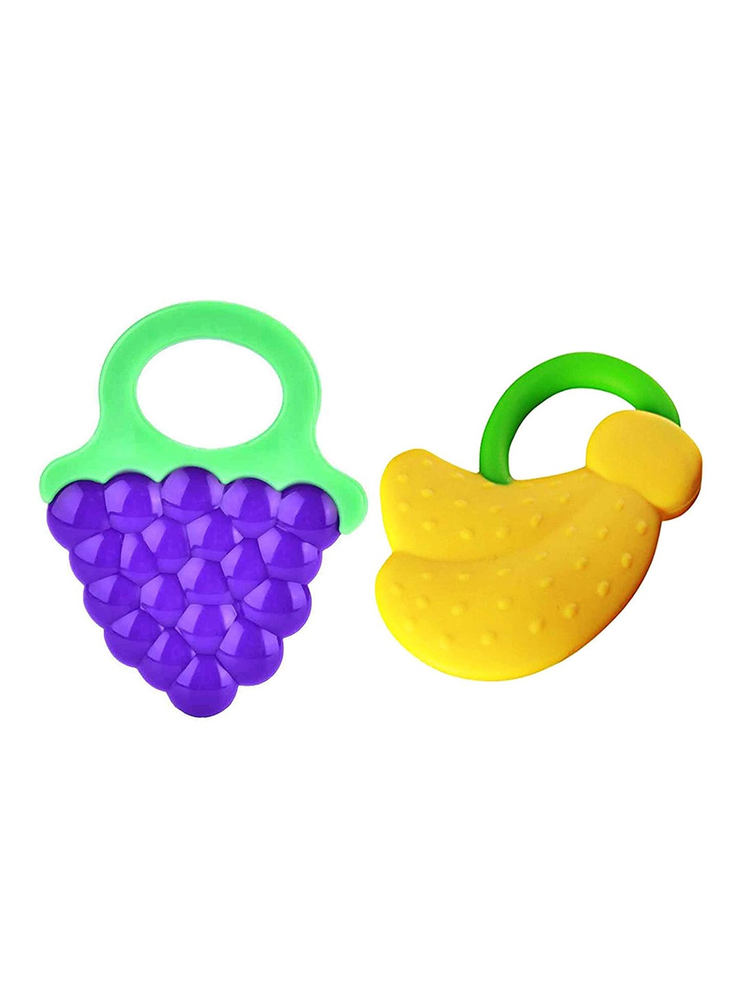 

The Little Lookers Kids Pack of 2 Fruit-Shaped BPA Free Teethers, Yellow