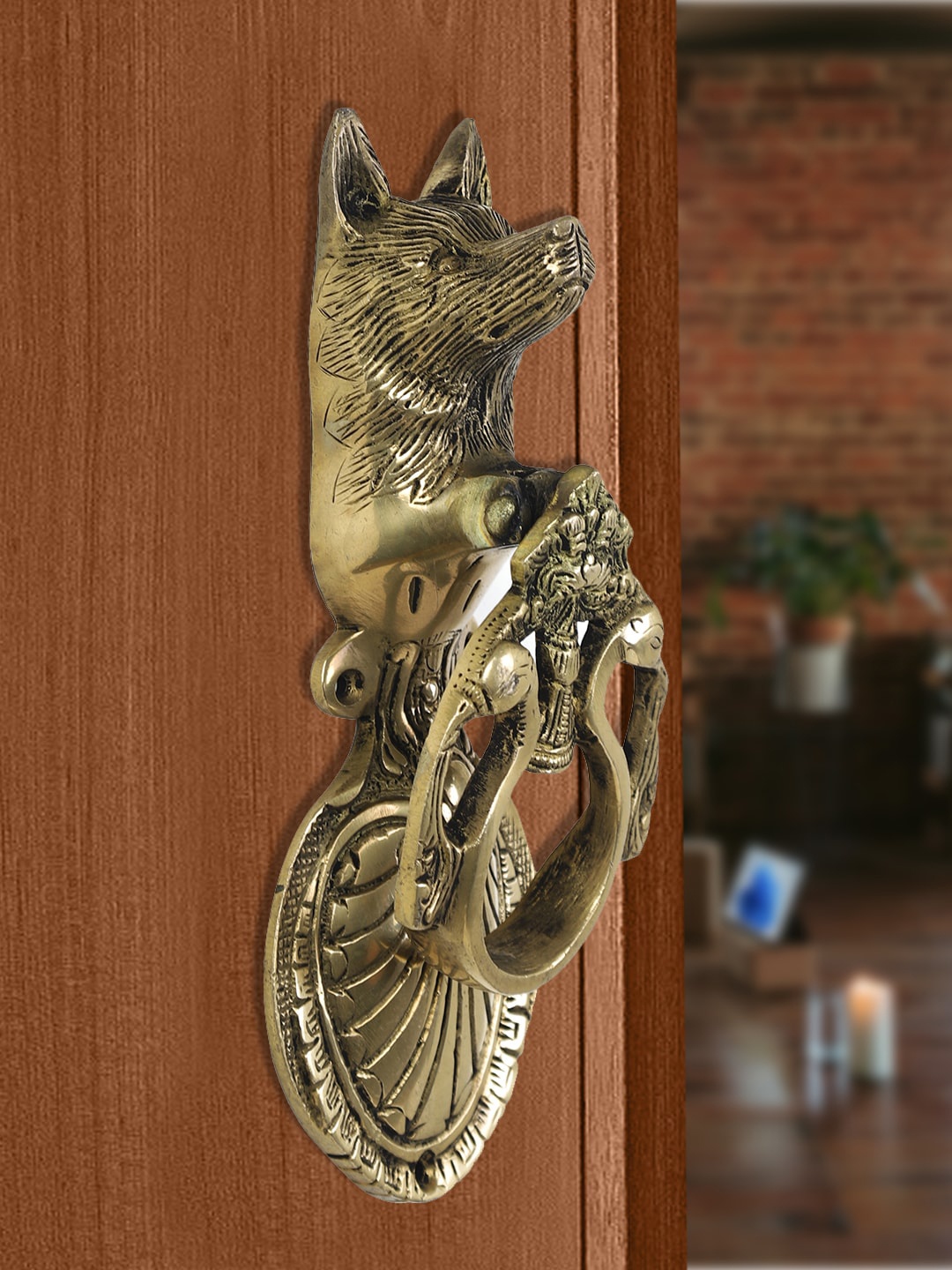 

Imli Street Gold Plated Door Knocker
