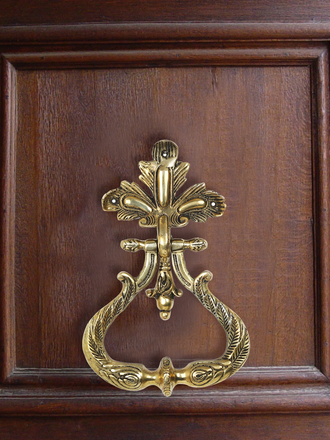 

Imli Street Gold-Toned Textured Door Knocker