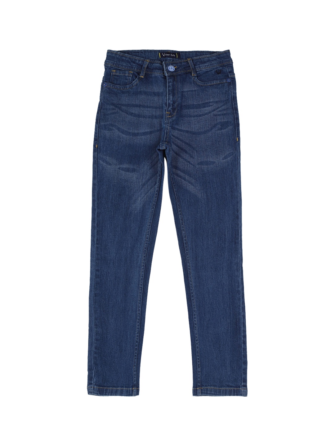 

Allen Solly Junior Boys Navy Blue Slim Fit Light Fade Jeans
