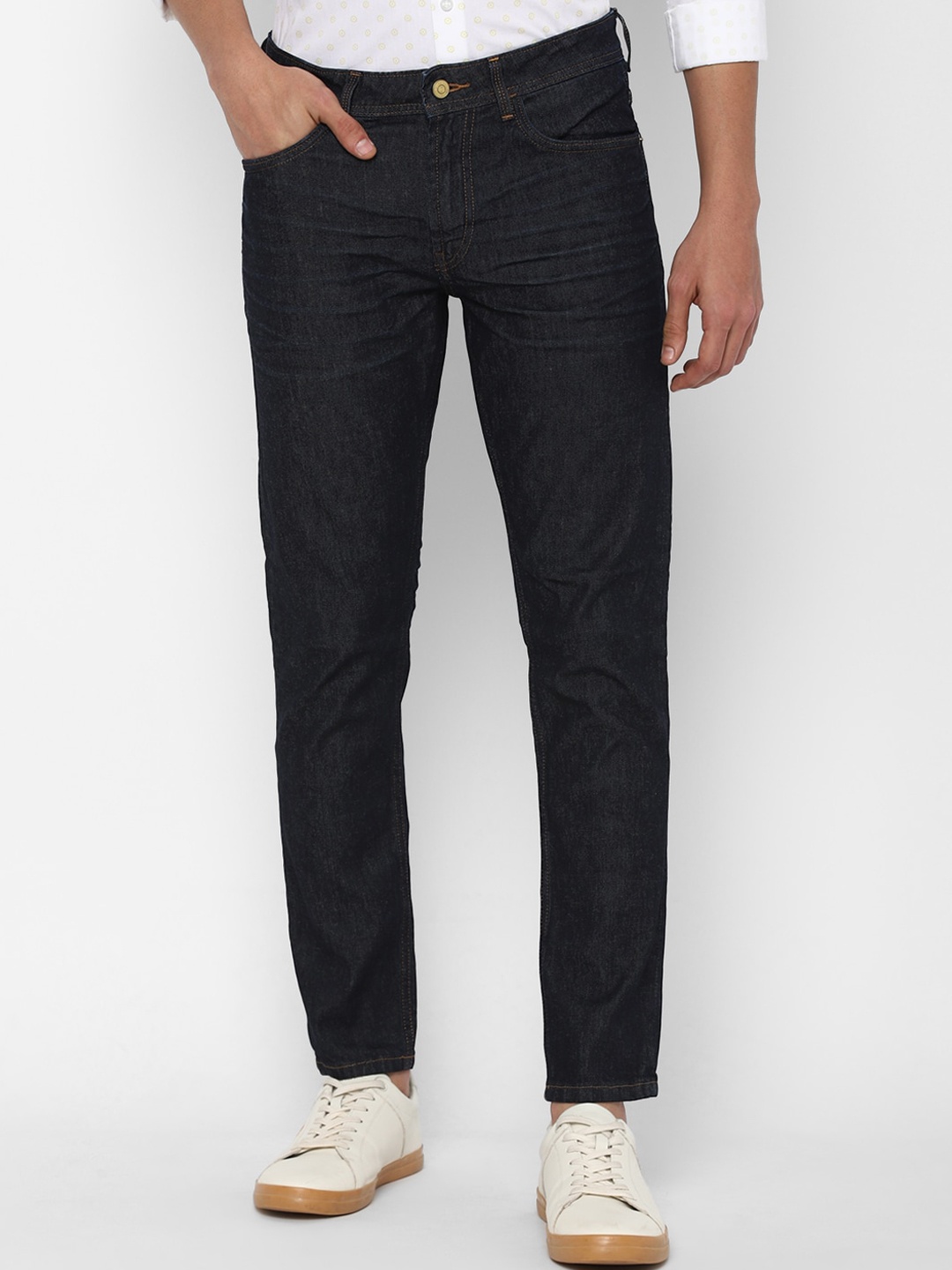 

Allen Solly Men Navy Blue Slim Fit Jeans