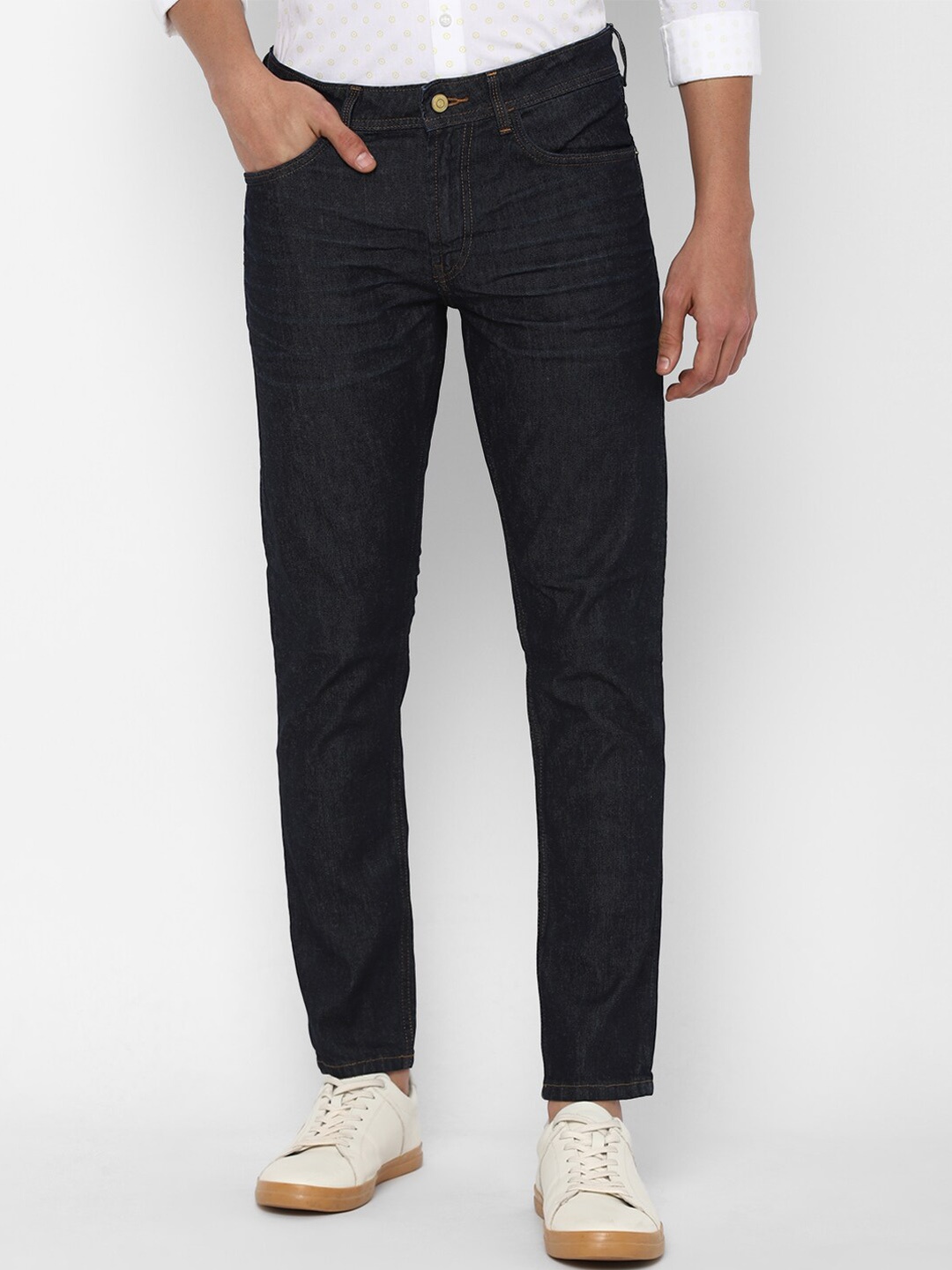 

Allen Solly Men Navy Blue Slim Fit Jeans