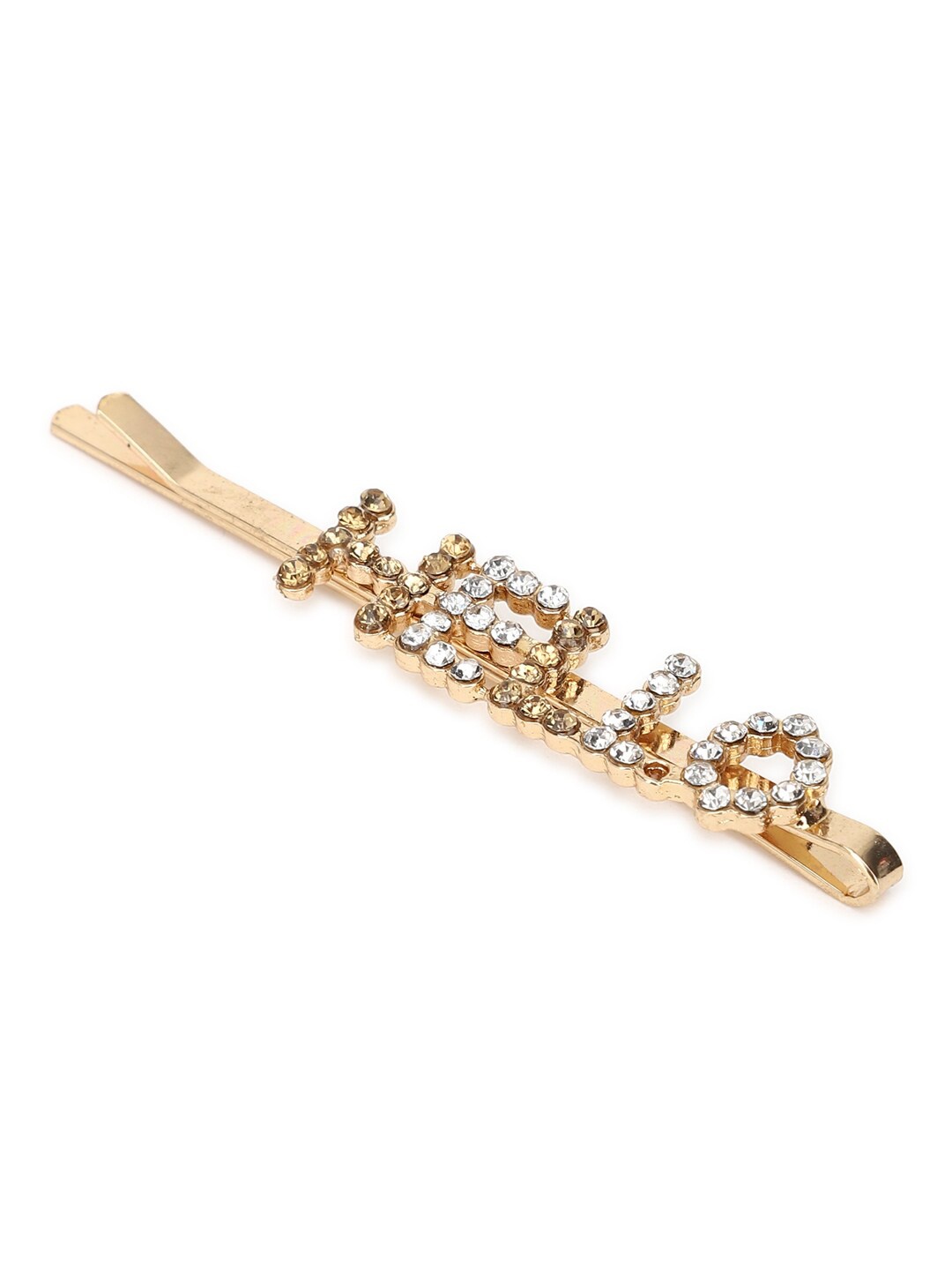 

FOREVER 21 Women Gold-Toned Embellished Bobby Pins