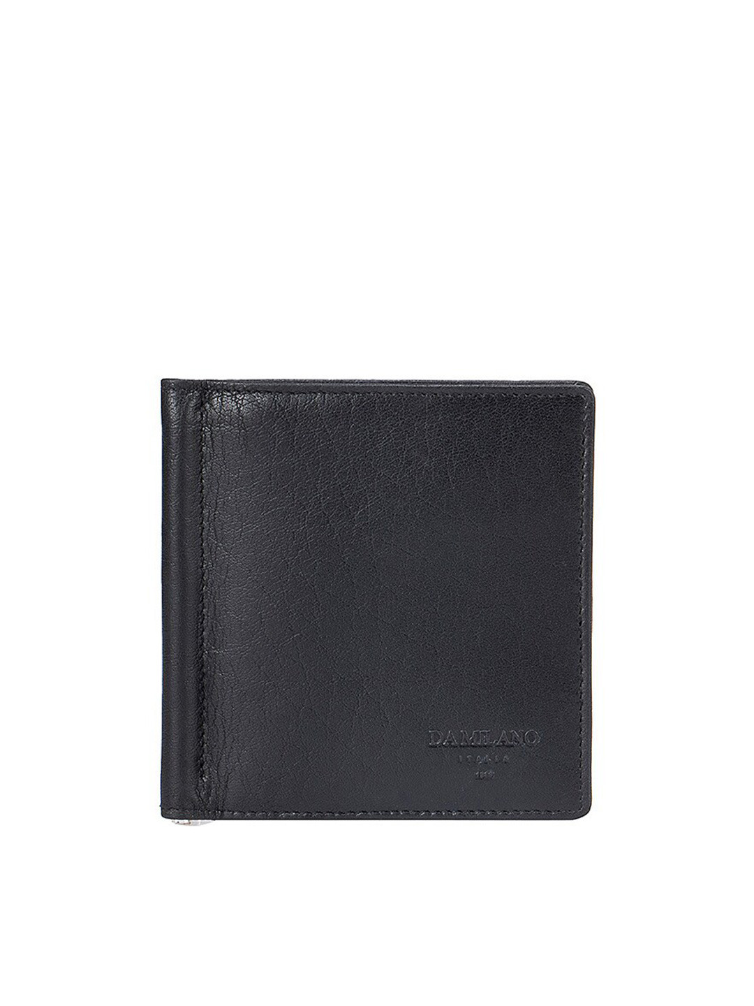 

Da Milano Men Black Leather Two Fold Wallet