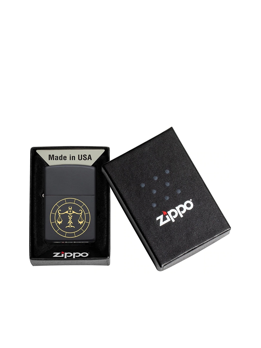 

Zippo Black & Gold Printed Rick Rietveld Pocket Lighter