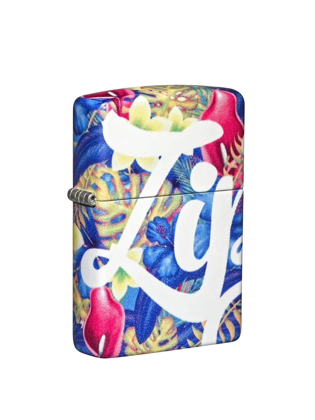 

Zippo Blue & Pink Printed Brass Pocket Lighter