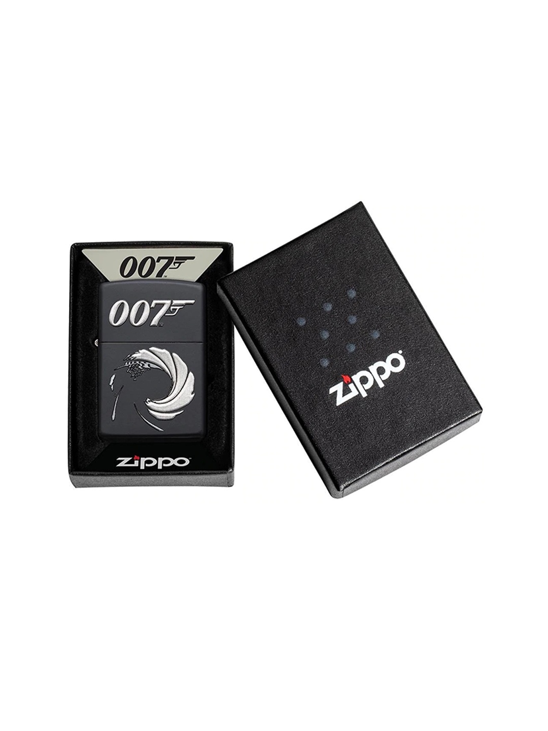 

Zippo Black James Bond Matte Pocket Lighter