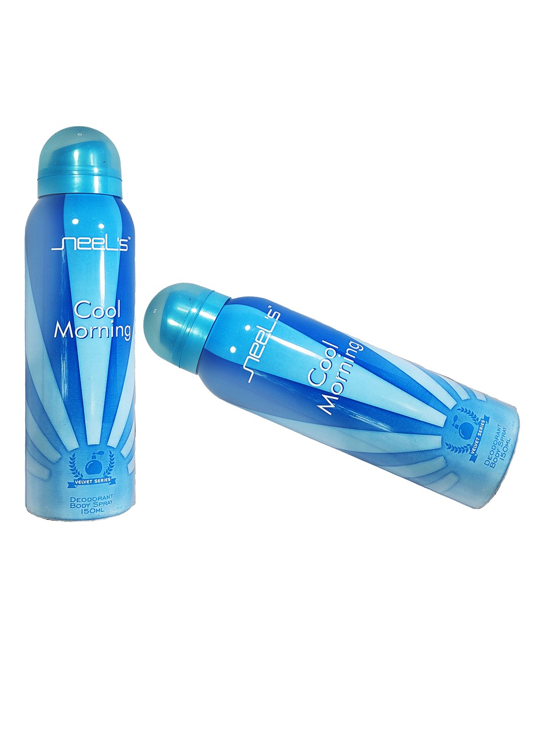 

Neels Set of 2 Cool Morning Body Spray - 200 ml, Blue