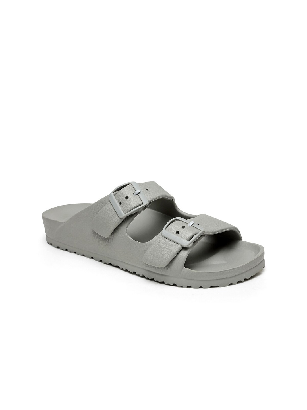 

DA NATURO ITALY Men Grey Rubber Sliders