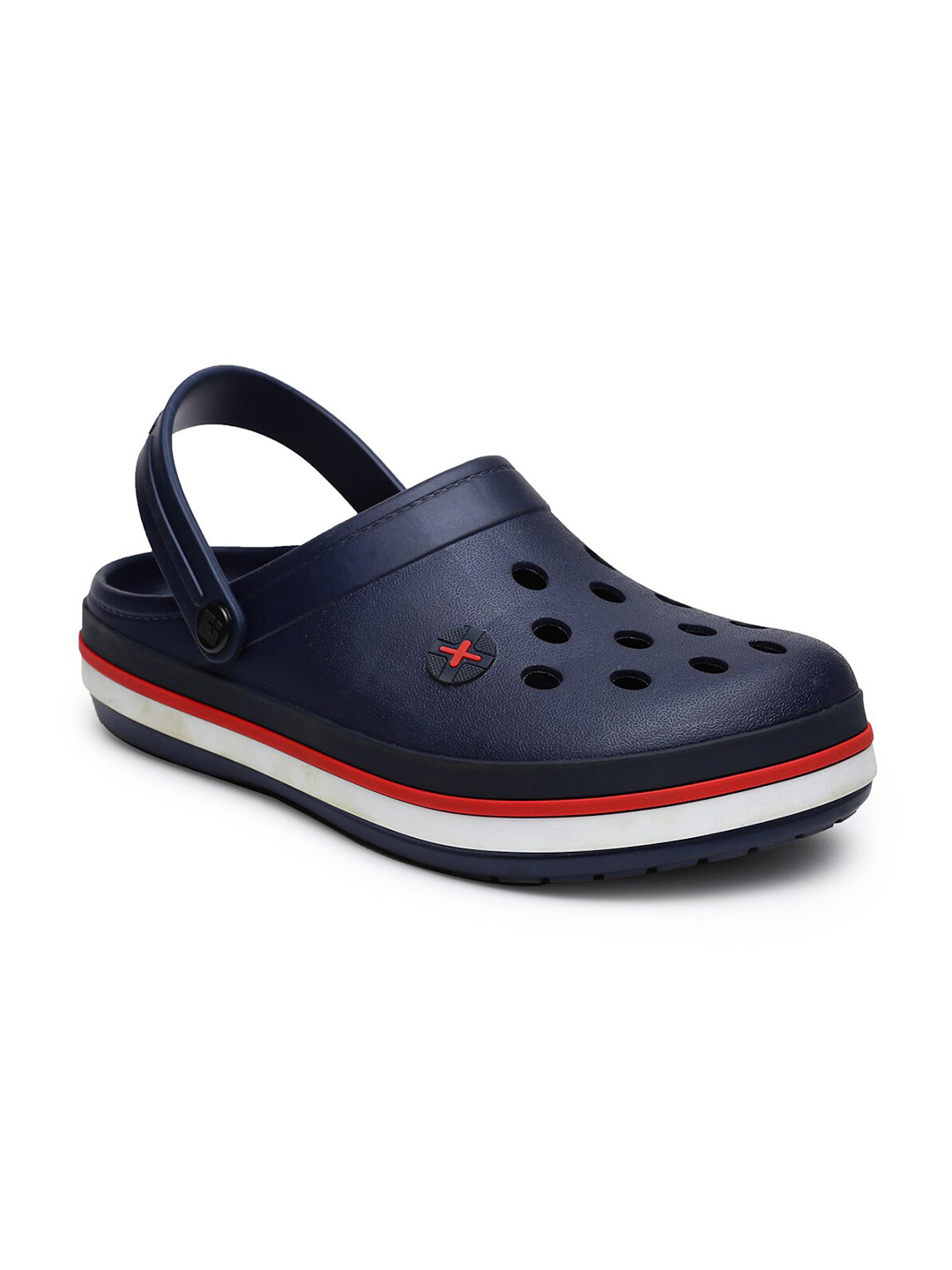 

DA NATURO ITALY Men Navy Blue Solid Clogs