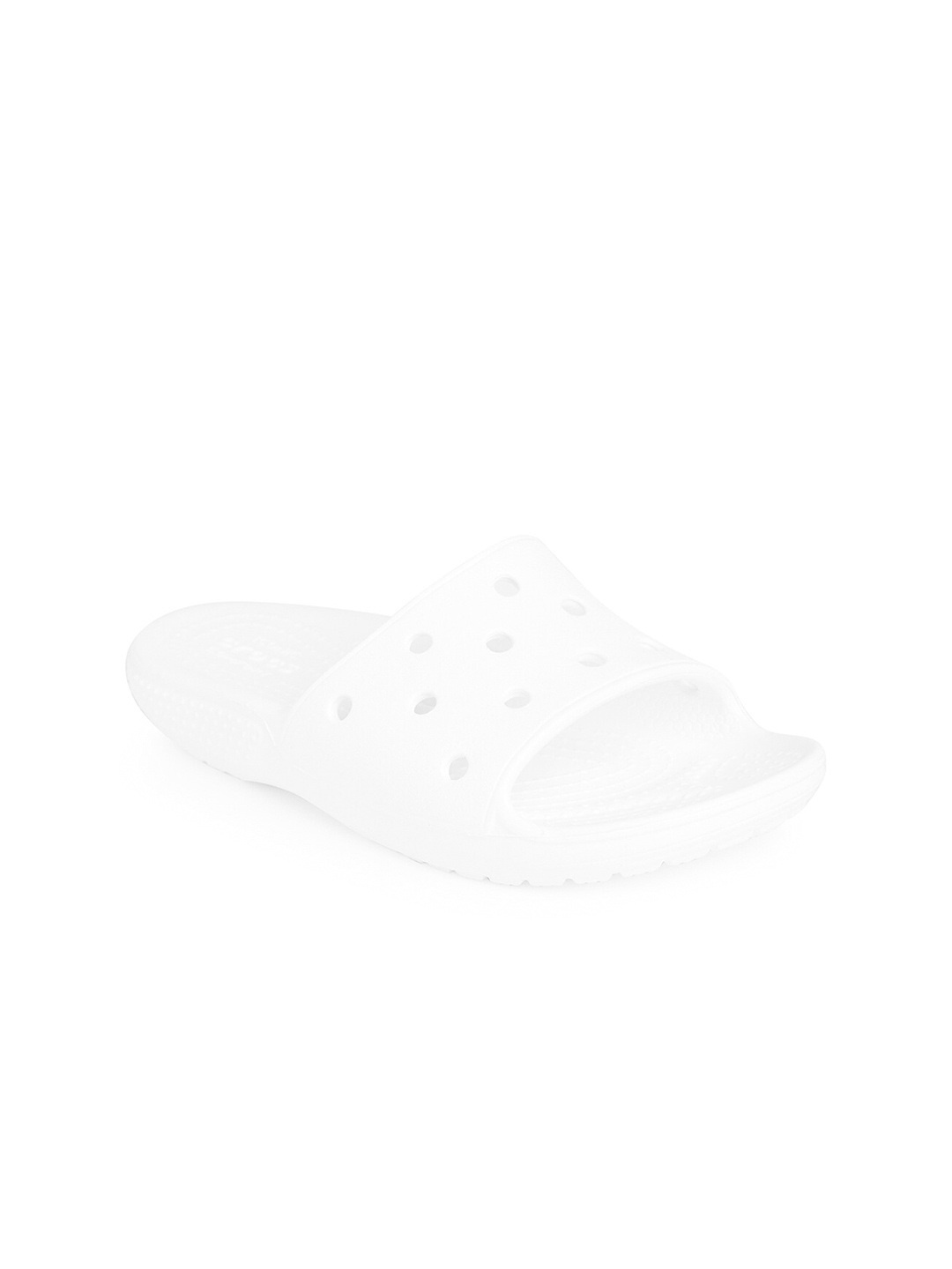 

Crocs Unisex Kids White Croslite Sliders