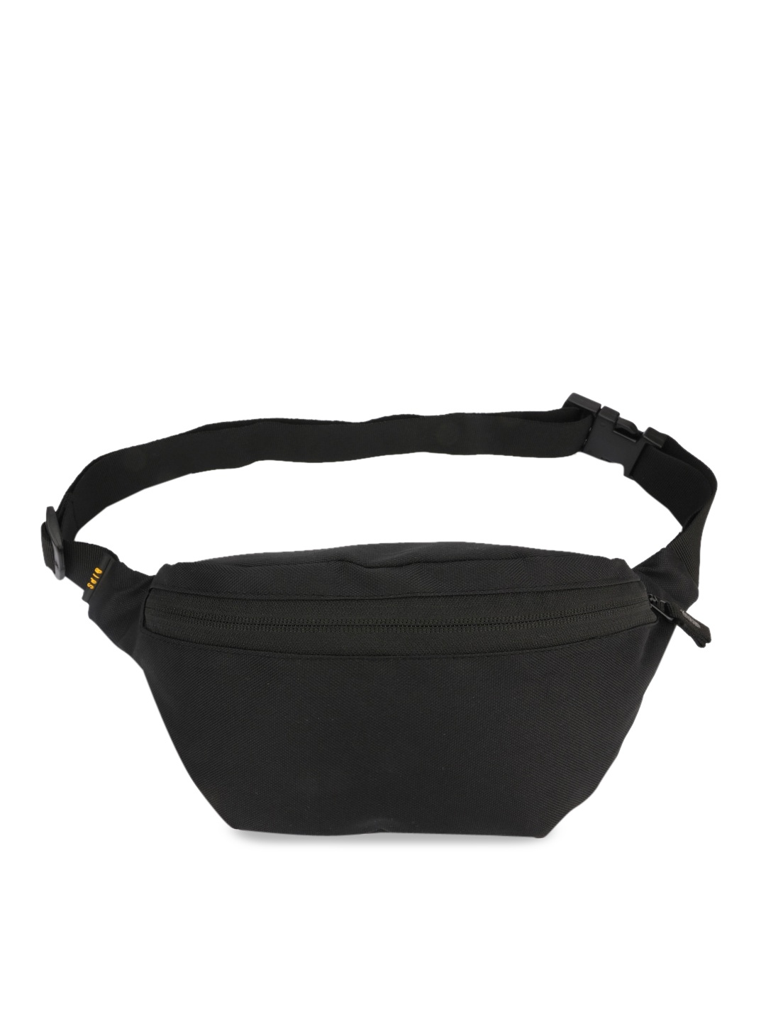 

QIPS Black Solid Waist Pouch