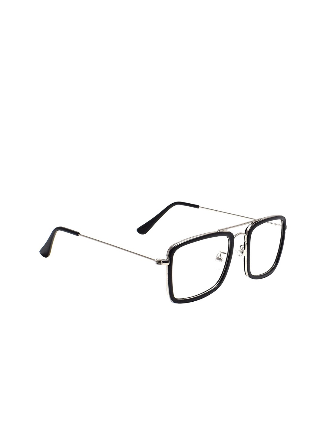 

Peter Jones Eyewear Transparent Full Rim Square Frames