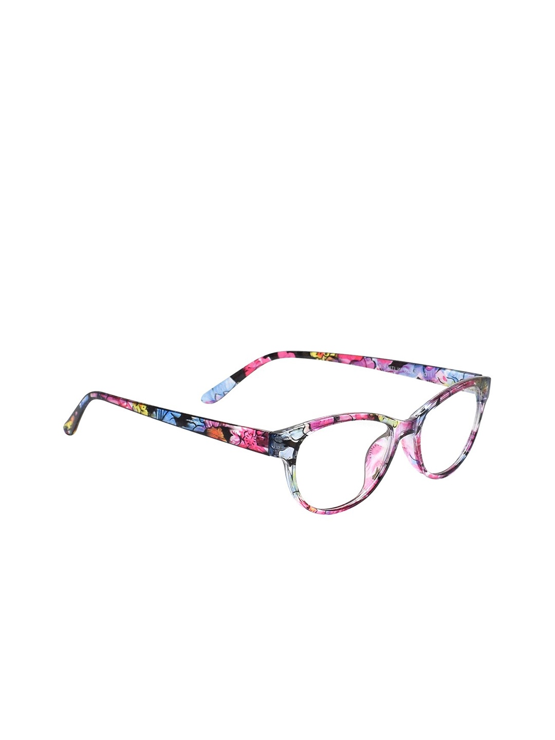 

Peter Jones Eyewear Women Multicoloured Abstract Full Rim Cateye Frames 1122-DA1, Multi