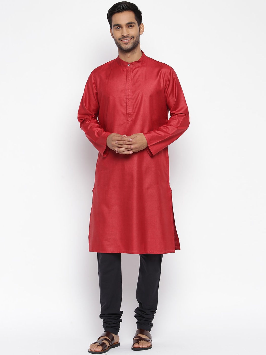 

Fabindia Men Red Kurta