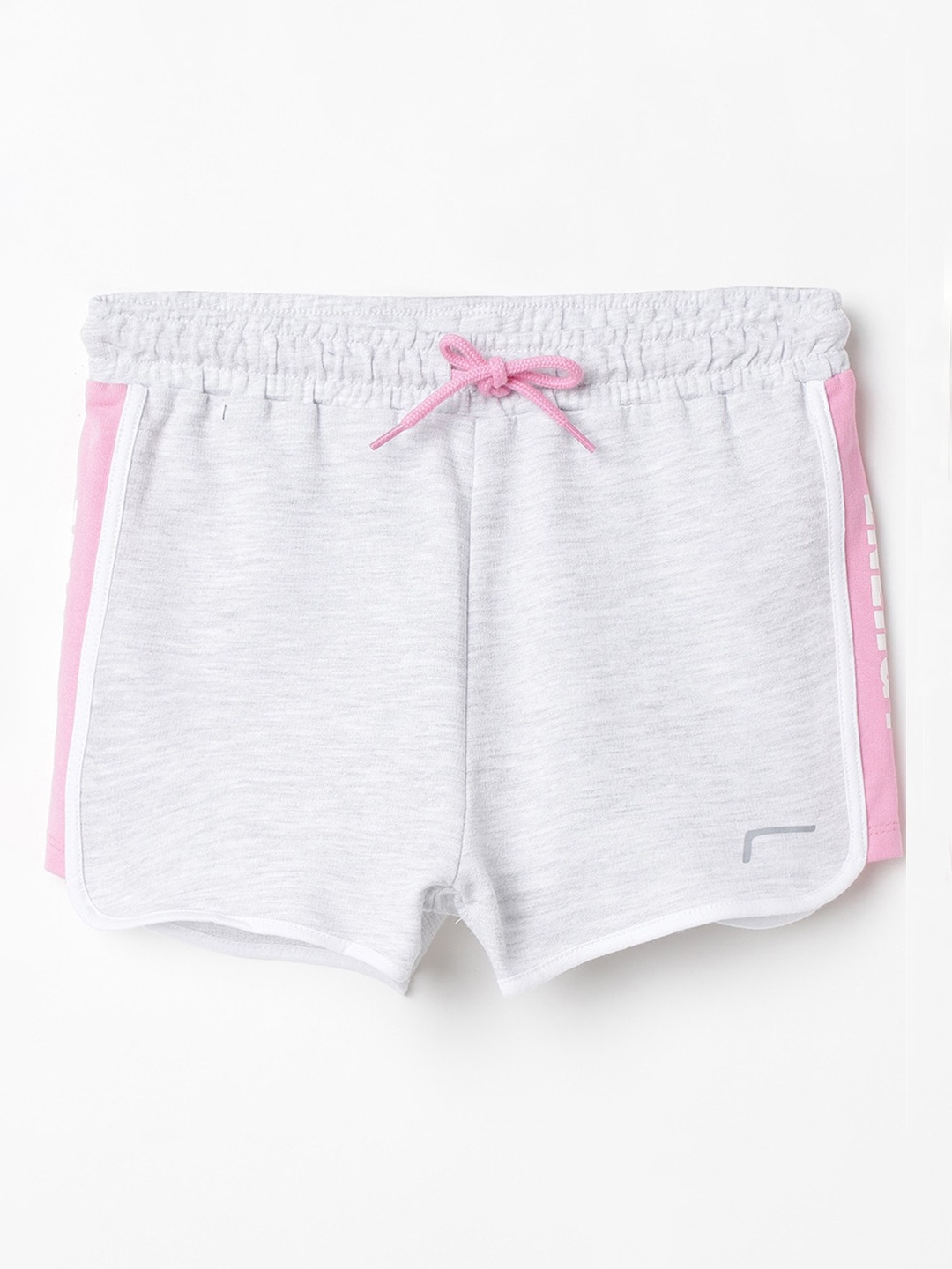 

Fame Forever by Lifestyle Girls Grey Melange Cotton Shorts