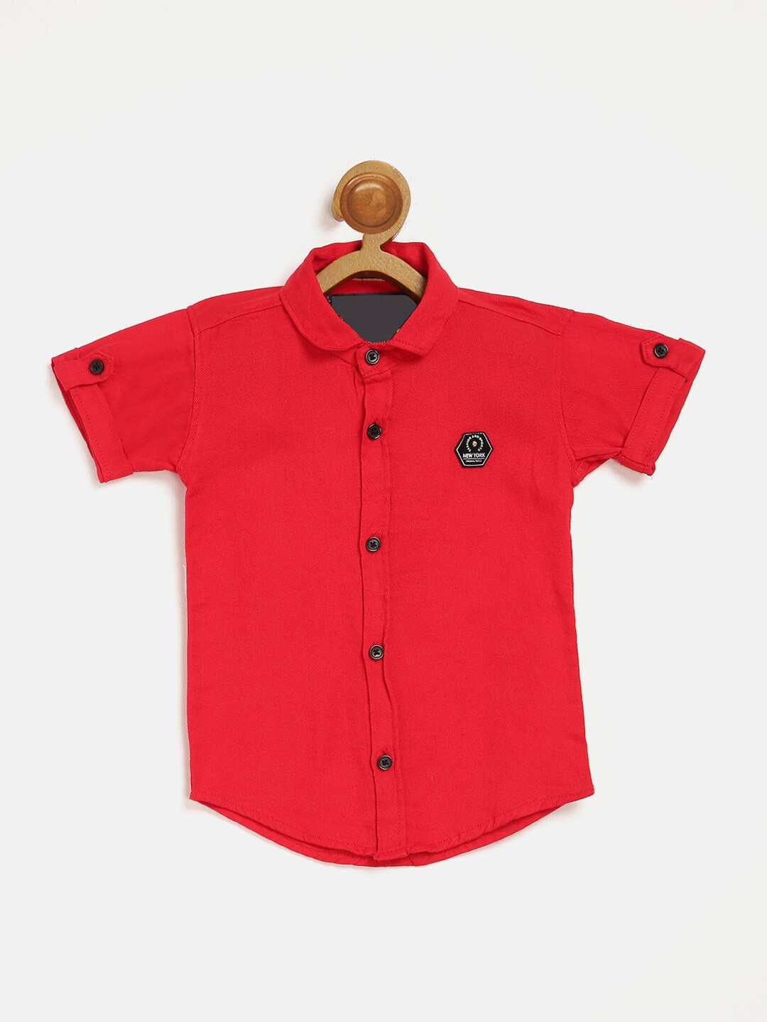 

V2 Value & Variety Boys Red Casual Shirt