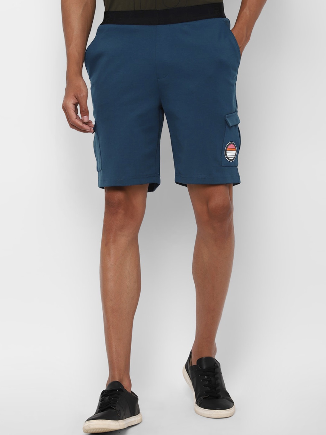 

Allen Solly Tribe Men Blue Slim Fit Shorts