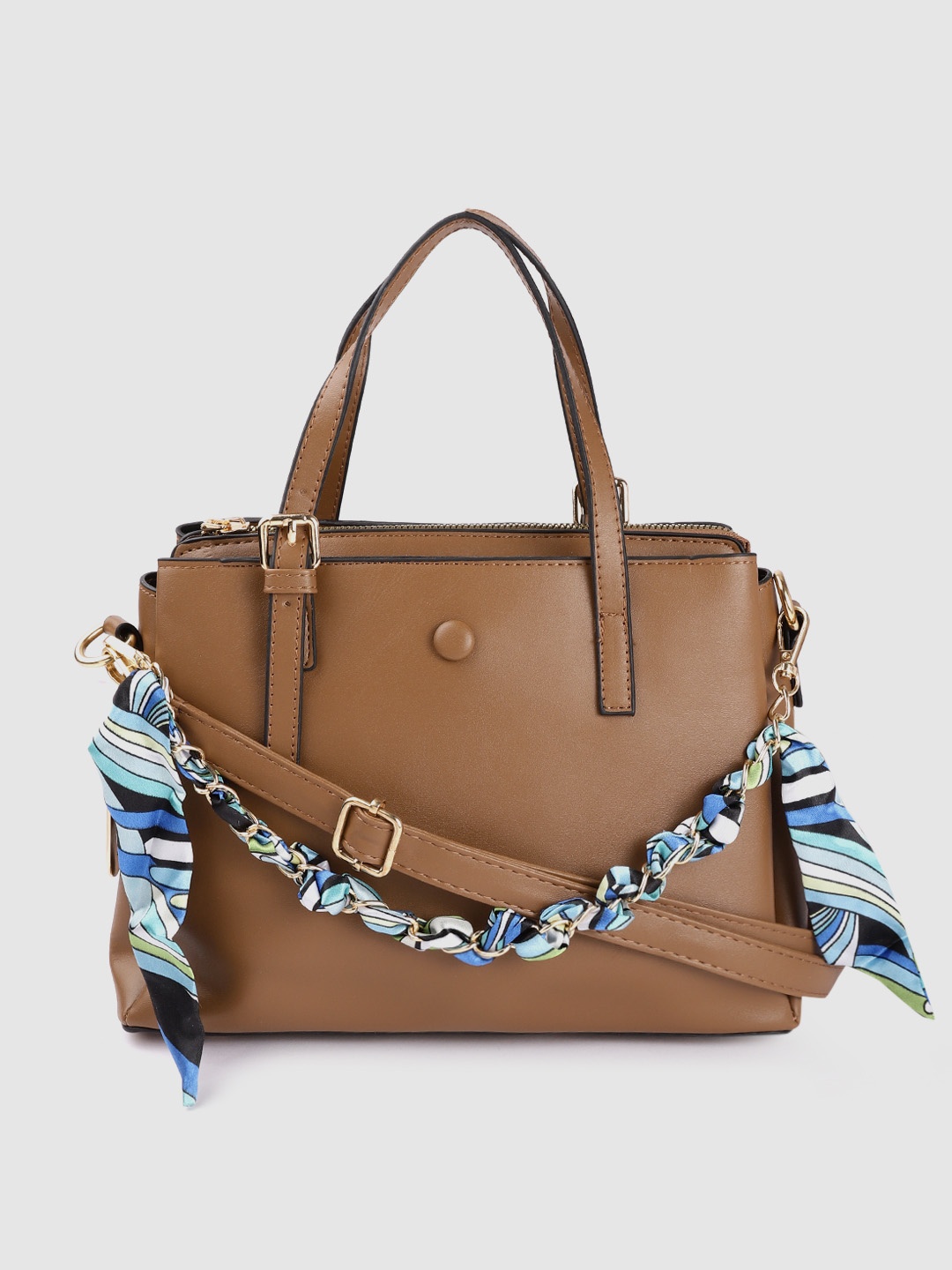 

Sugarush Beige PU Handheld Bag