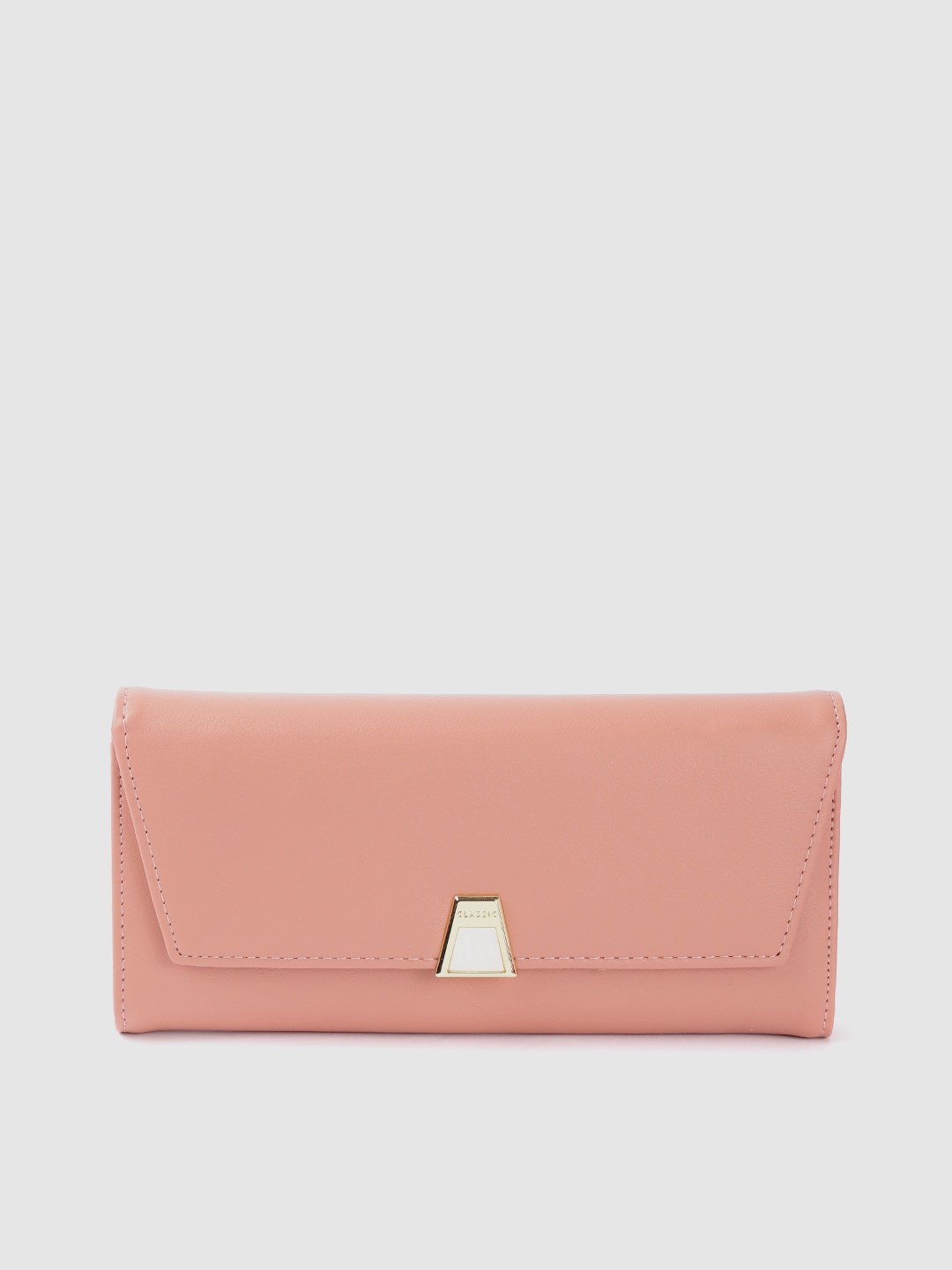 

Sugarush Women Pink PU Flap Wallet