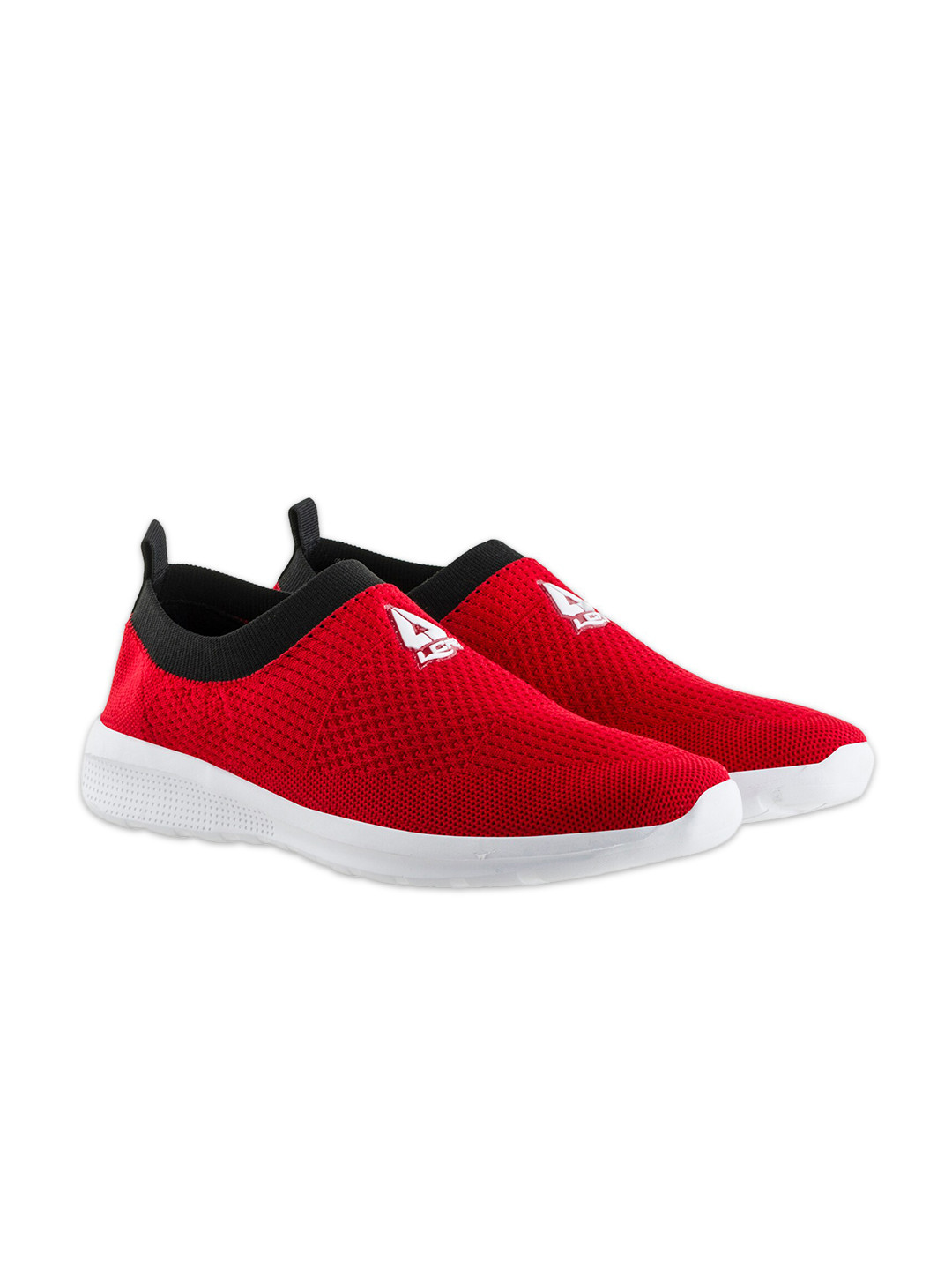

Lancer Men Red Textile Running Non-Marking Shoes
