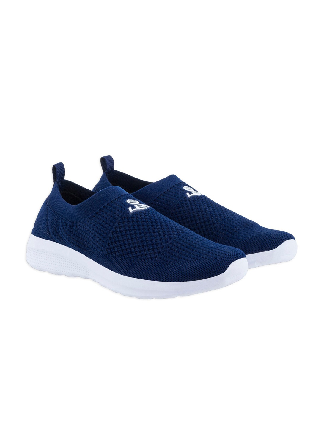 

Lancer Men Navy Blue Textile Running Non-Marking Shoes