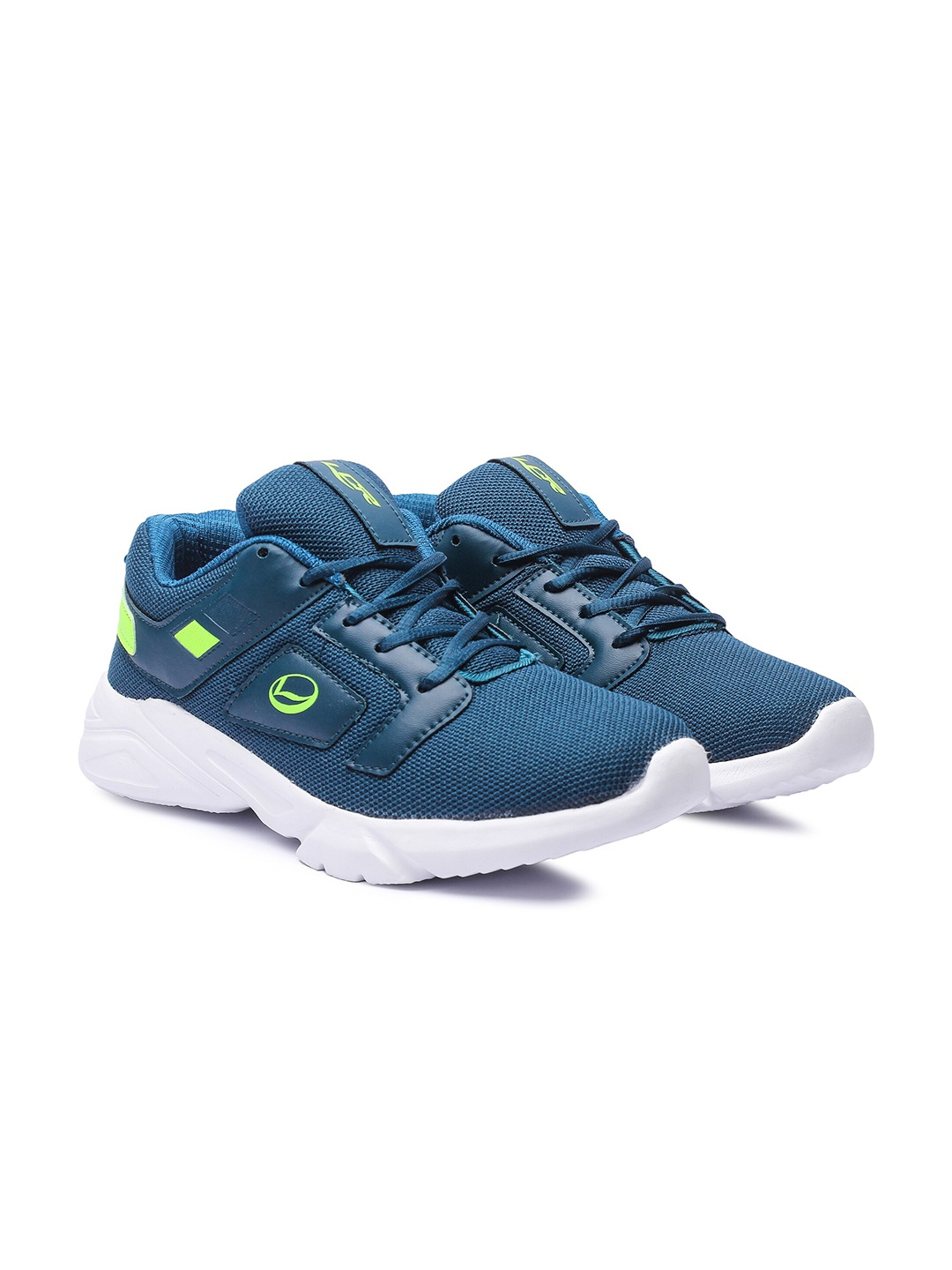 

Lancer Men Teal Green Running Sports Shoes