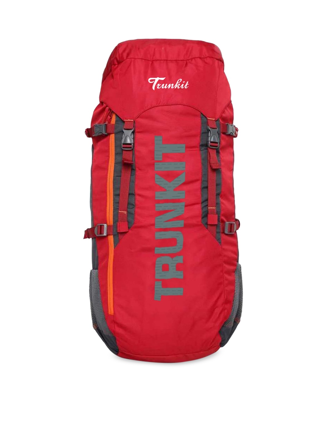 

TRUNKIT Red & Grey Printed High Quality Water Resistant Rucksack