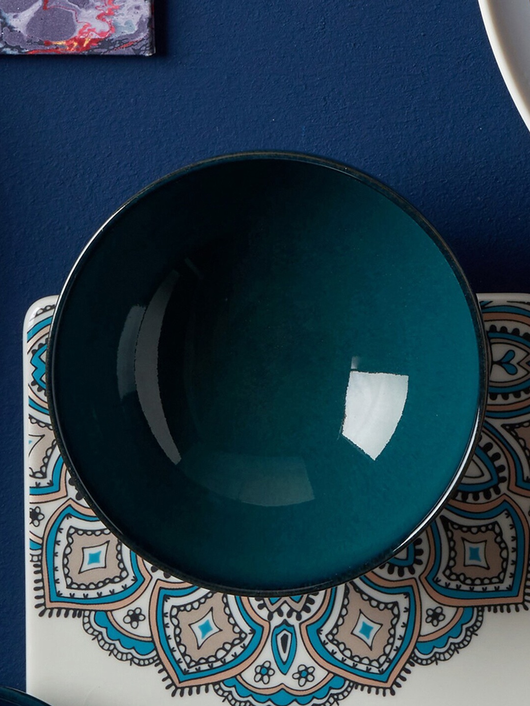 

Denby Green Solid Glossy Dishwasher Safe Dinnerware
