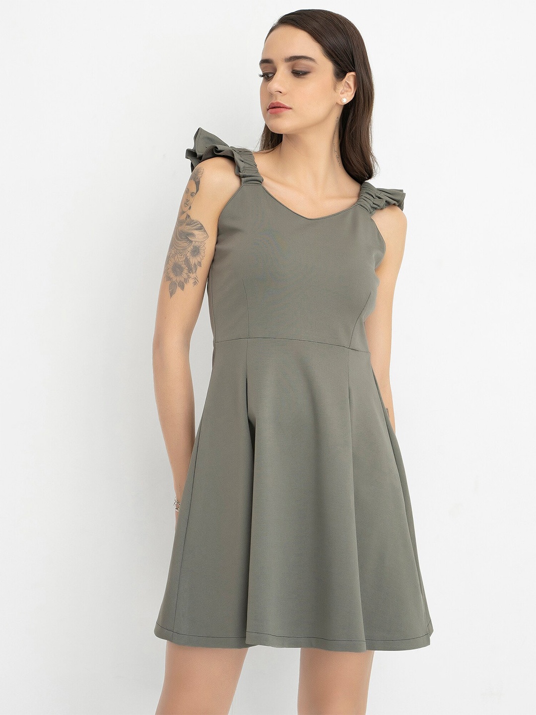 

CLOSETHOOK Green Dress