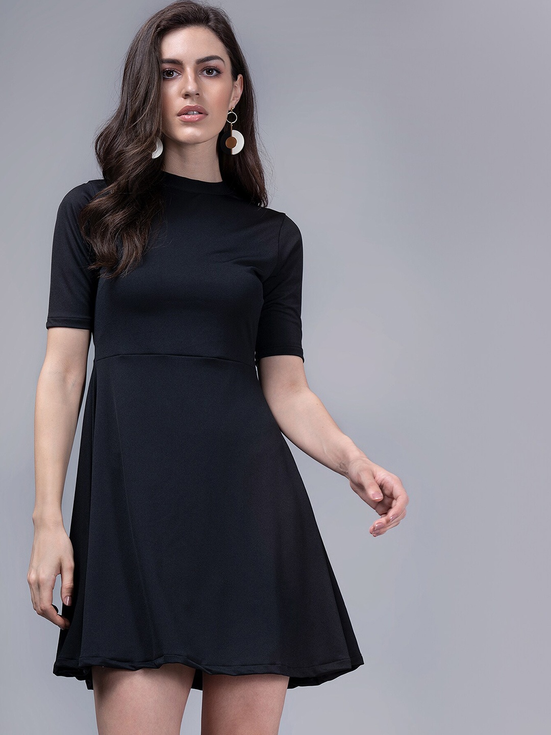 

CLOSETHOOK Black Mini Dress