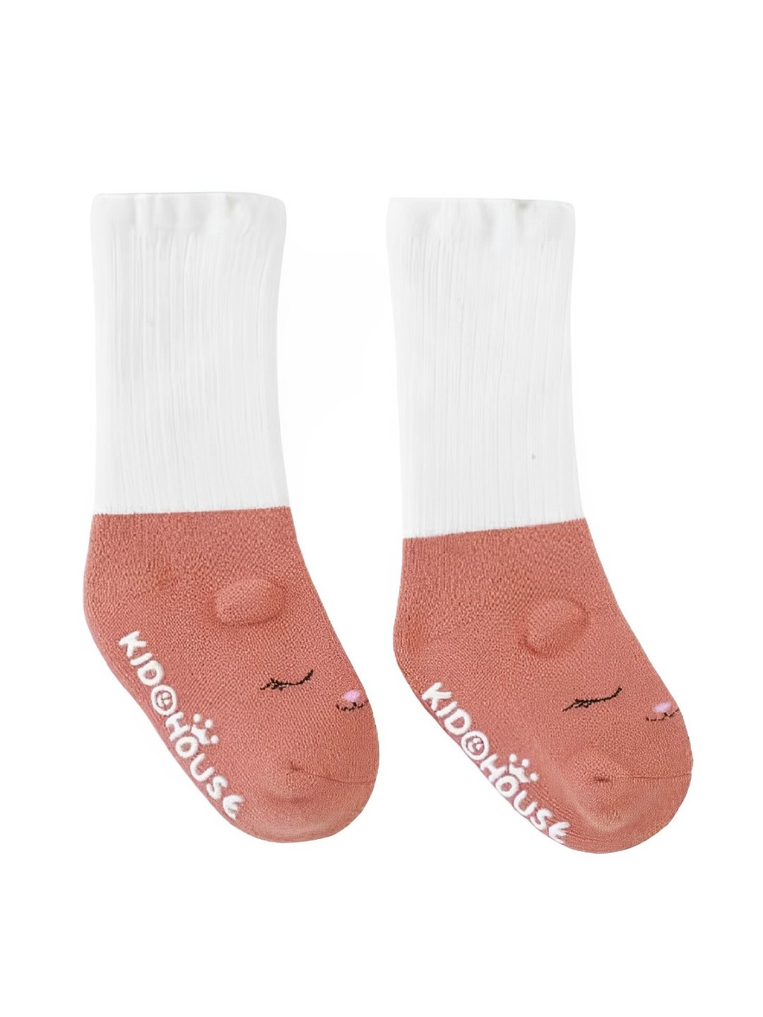 

SYGA Kids Red Patterned Cotton Calf Length Socks