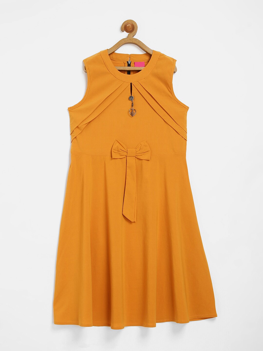 

V2 Value & Variety Mustard Yellow Cotton Dress