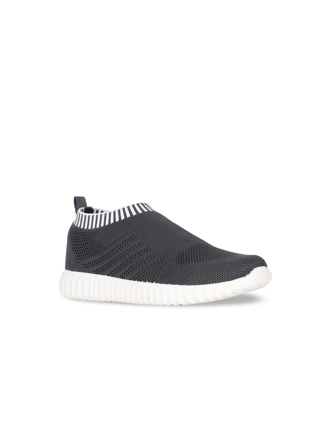 

Bata Boys Grey Woven Design Slip-On Sneakers