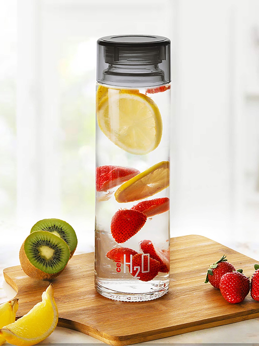 

Cello H2O Set of 3 Glass Water Bottle- 920ml, Transparent