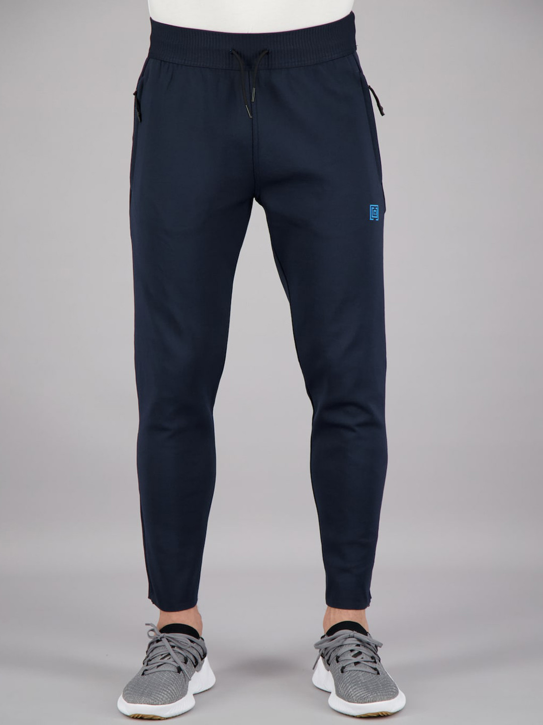 

FREESOUL Men Blue Solid Track Pant