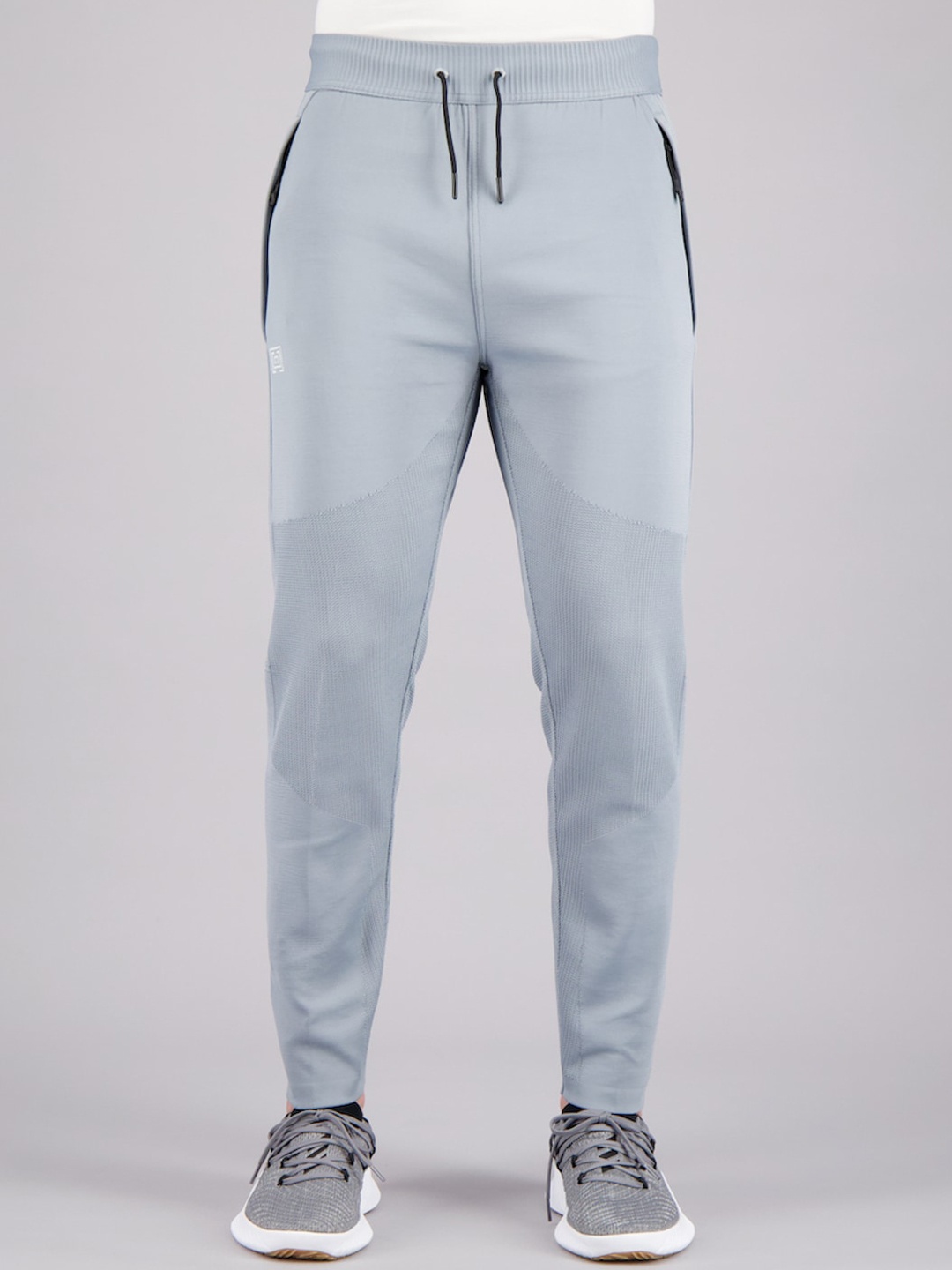

FREESOUL Men Grey Solid Track Pants
