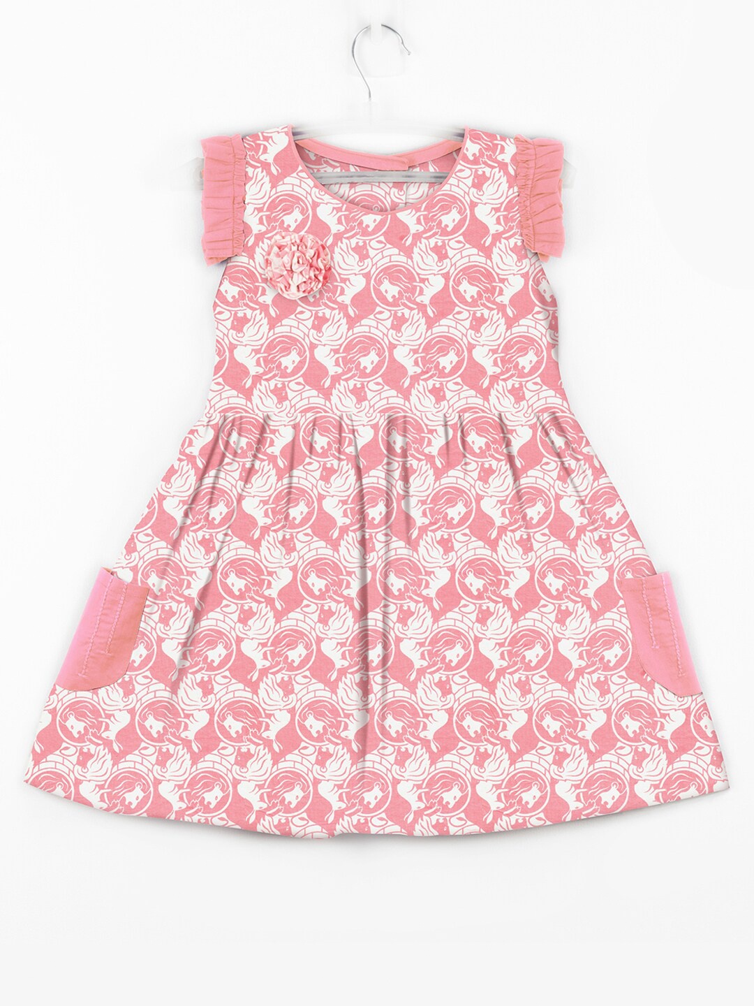 

STORY TAILOR Peach-Coloured Dress