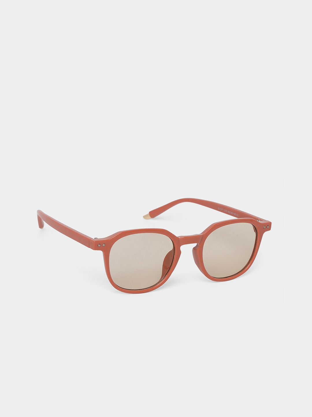 

20Dresses Women Brown Lens & Brown Full Rim Wayfarer Sunglasses, Peach